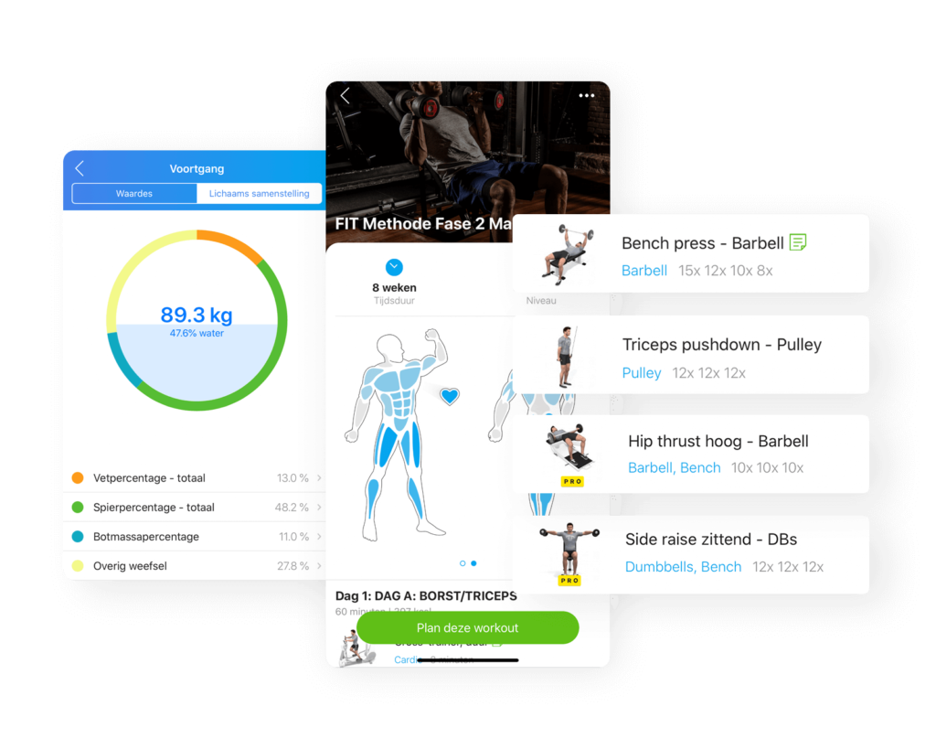 Trainingplan-FIT-methode-app