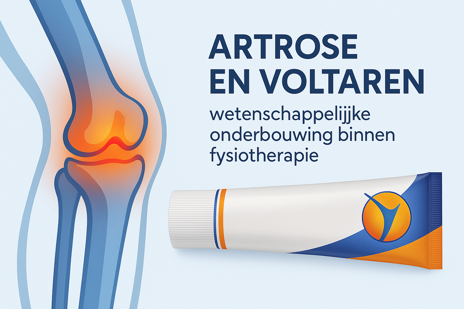 “Generieke illustratie van een pijnstillende gel, niet de originele Voltaren-verpakking.”