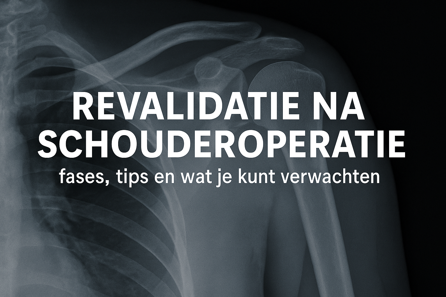 röntgenopname van een schouder